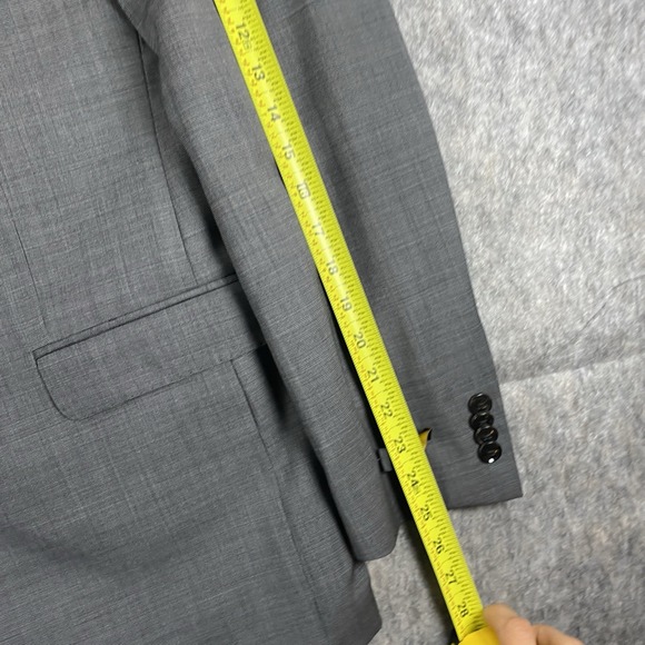 Ted‎ Baker Endurance Suit Jacket 42R Gray 2 Button Wool New with Defects NWD - Picture 11 of 16